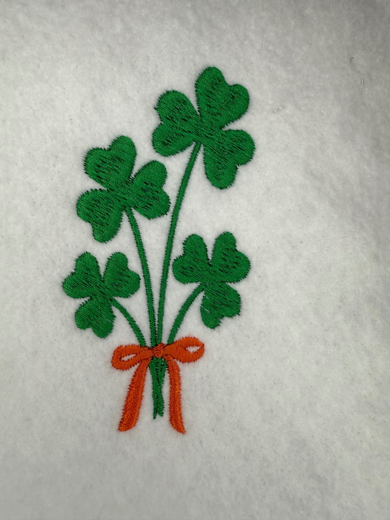 St. Patrick's Day Wreath Sashes